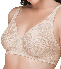Halo Lace Full Figure Soft Cup Bra